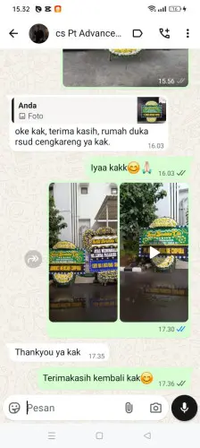 Testimonial Papan Bunga Pernikahan citumenggung
