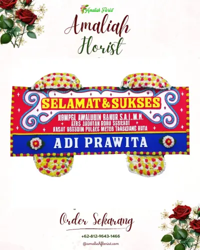 Karangan Bunga Ucapan Selamat citumenggung